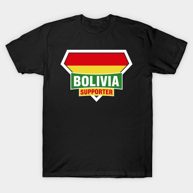 Bolivia Supporter T-Shirt by ASUPERSTORE